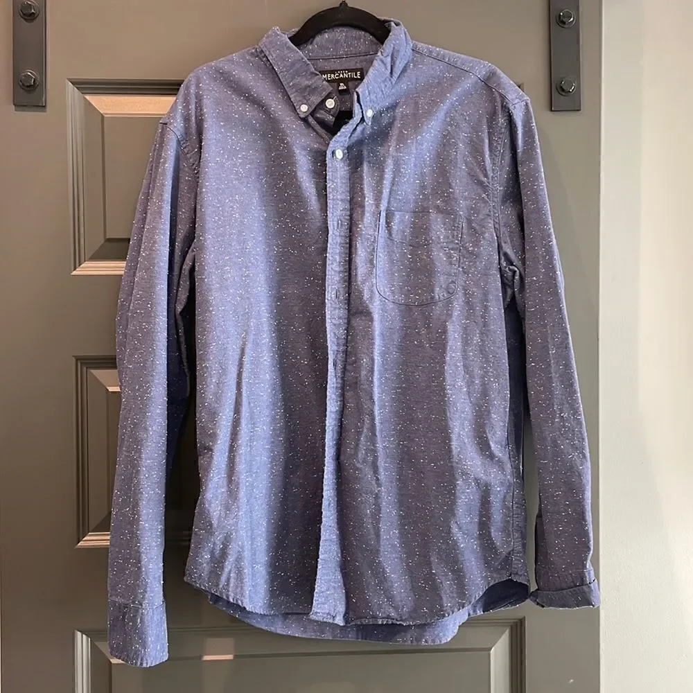 J Crew Blue button down shirt